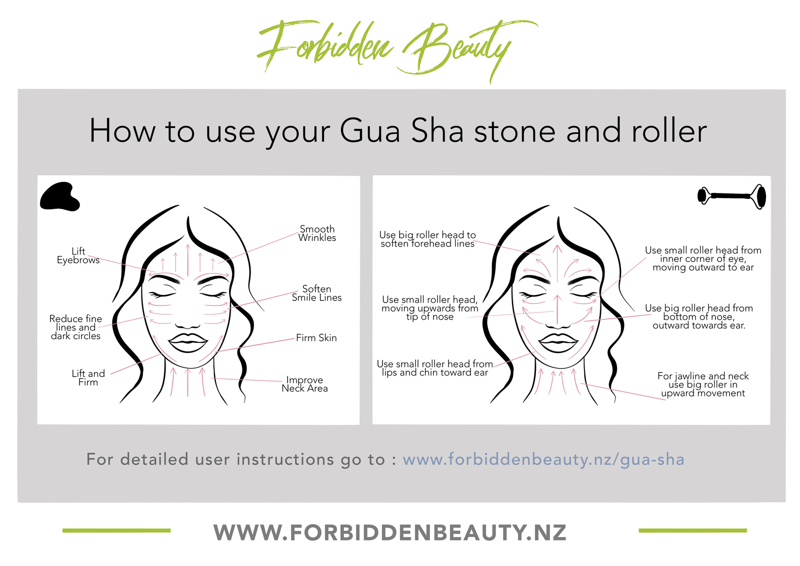 gua sha instructions from box image